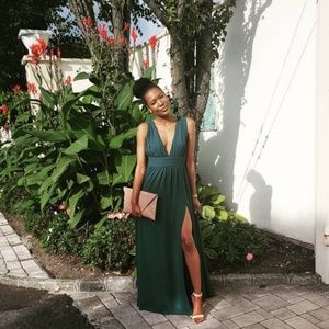 💚🌟FOREST GREEN MAXI DRESS💚